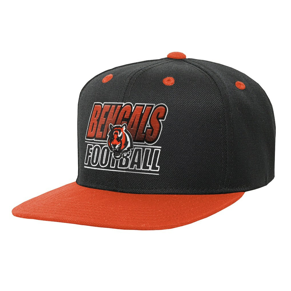 Cincinnati Bengals Outerstuff Youth Team Gradient Deadstock Snapback Hat - Black cheap