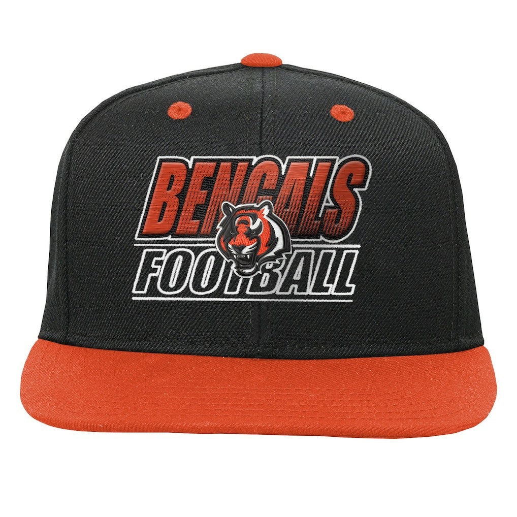 Cincinnati Bengals Outerstuff Youth Team Gradient Deadstock Snapback Hat - Black cheap
