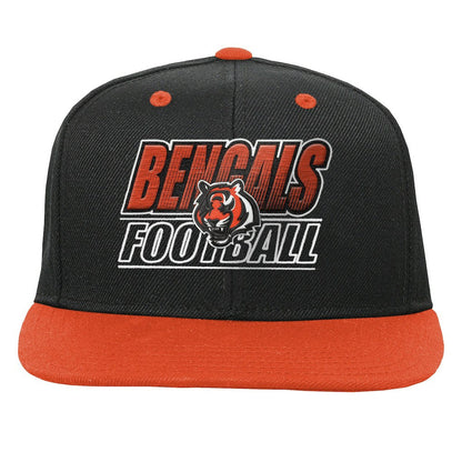 Cincinnati Bengals Outerstuff Youth Team Gradient Deadstock Snapback Hat - Black cheap
