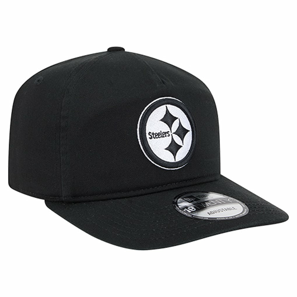 Pittsburgh Steelers New Era 19TWENTY Adjustable Hat - Black/White discount