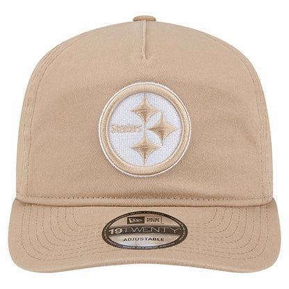 Pittsburgh Steelers New Era 19TWENTY Adjustable Hat - Tan cheap