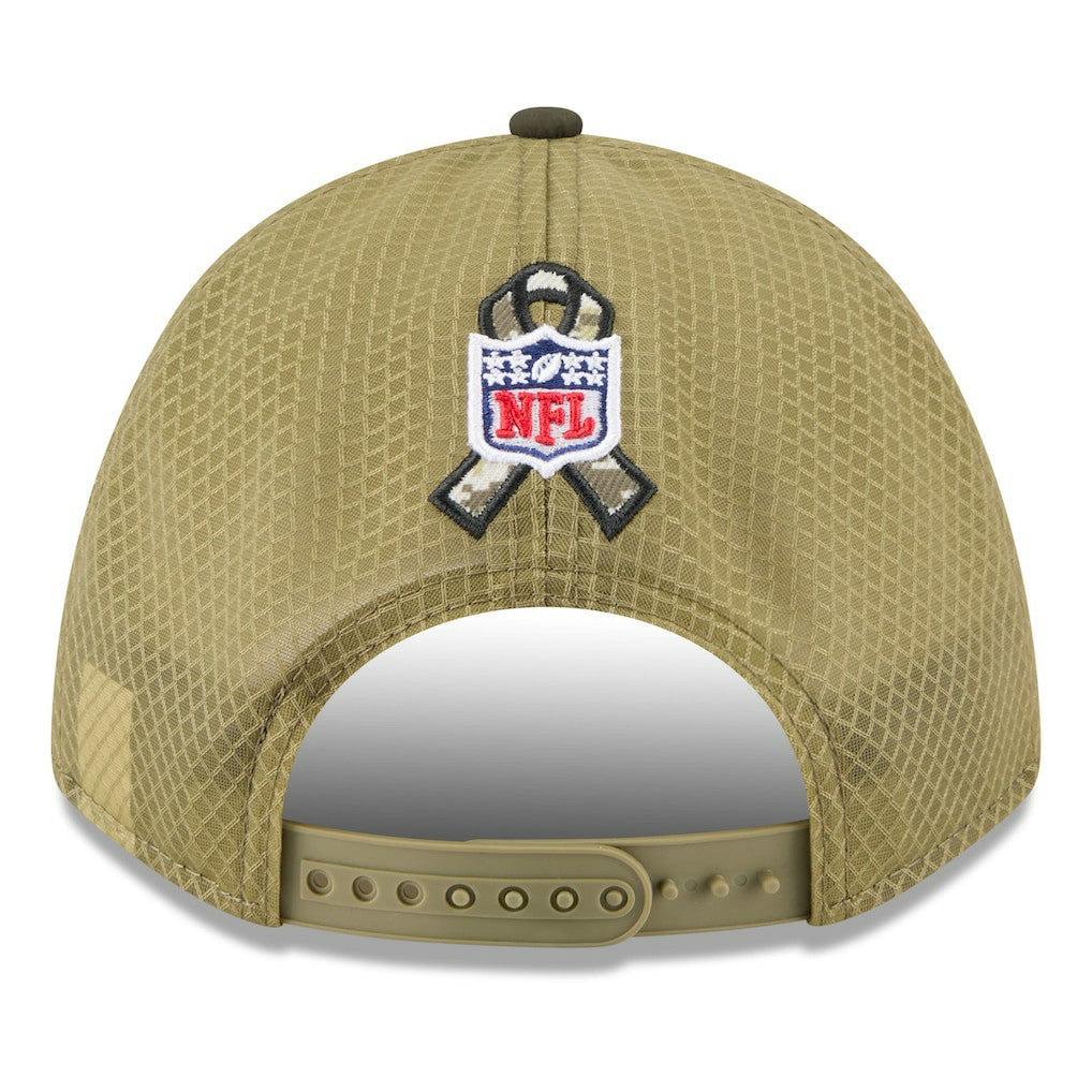 Cincinnati Bengals New Era Youth 2025 Salute to Service 9FORTY A-Frame Adjustable Hat - Green/Dark Green on sale