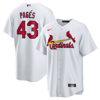 Pedro Pagés St. Louis Cardinals Home Replica Jersey - White | Nike