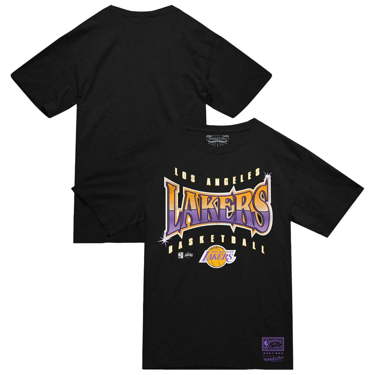 Los Angeles Lakers Worldwide Collection Glow Up T-Shirt - Black | Mitchell & Ness shop