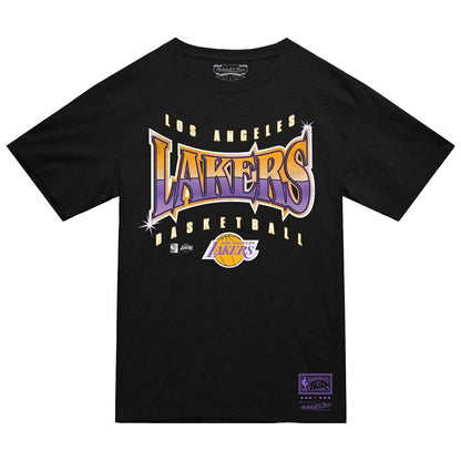 Los Angeles Lakers Worldwide Collection Glow Up T-Shirt - Black | Mitchell & Ness shop