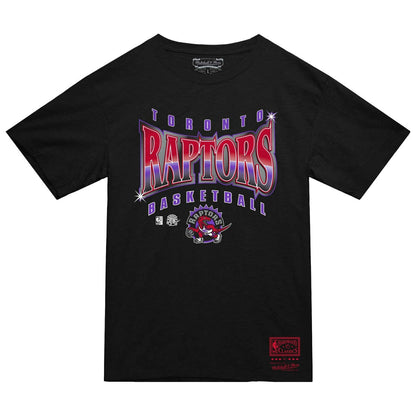 Toronto Raptors Worldwide Collection Glow Up T-Shirt - Black | Mitchell & Ness online