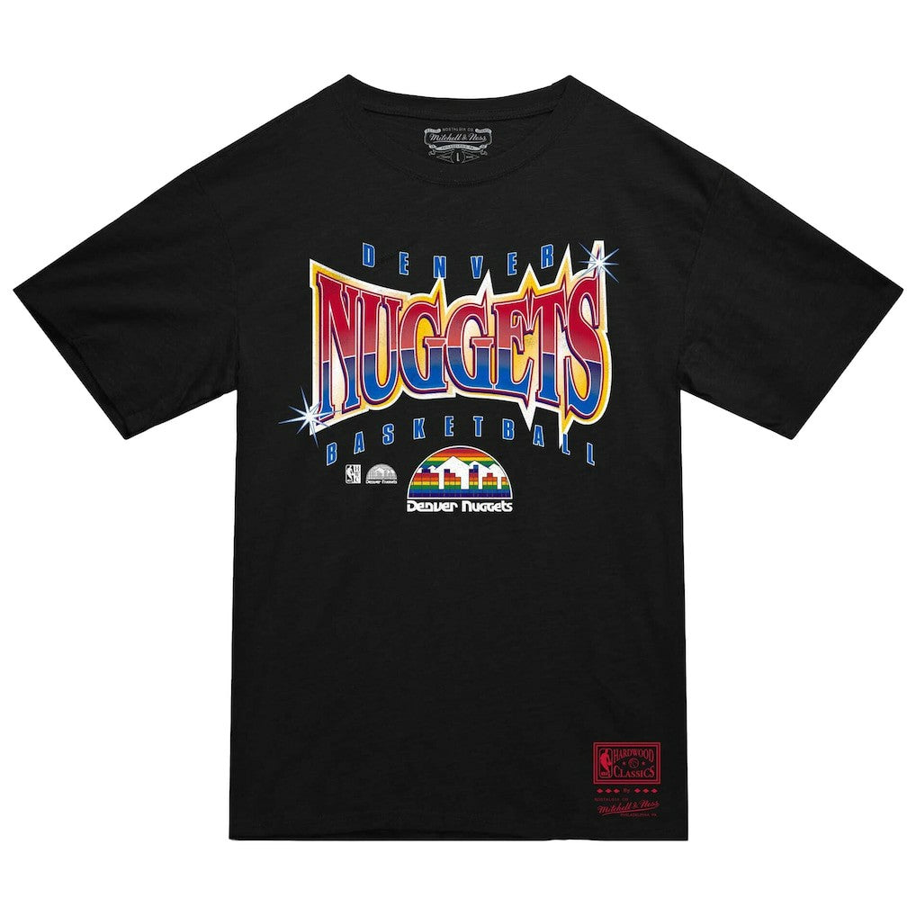 Denver Nuggets Worldwide Collection Glow Up T-Shirt sale - Black | Mitchell & Ness sale