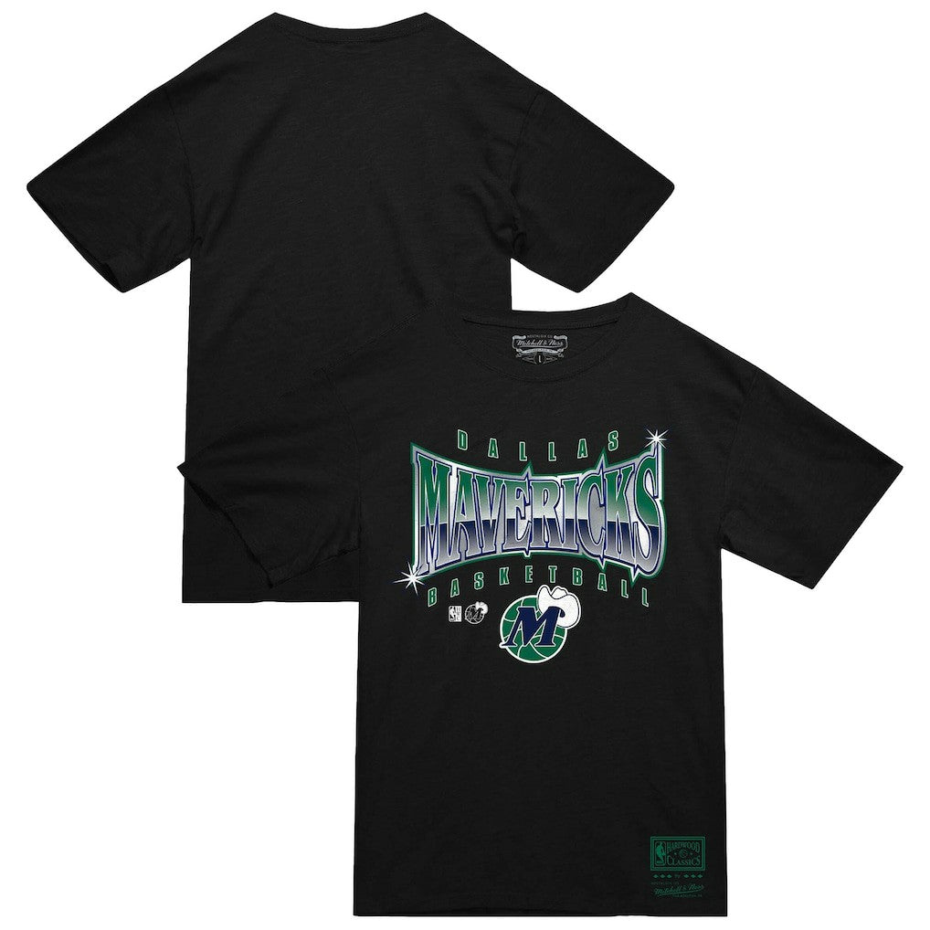 Dallas Mavericks Worldwide Collection Glow Up T-Shirt sale - Black | Mitchell & Ness cheap