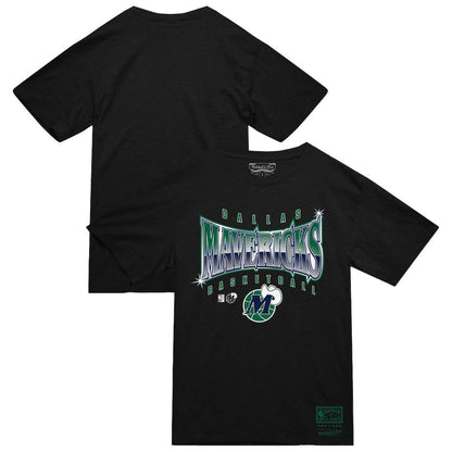 Dallas Mavericks Worldwide Collection Glow Up T-Shirt sale - Black | Mitchell & Ness cheap