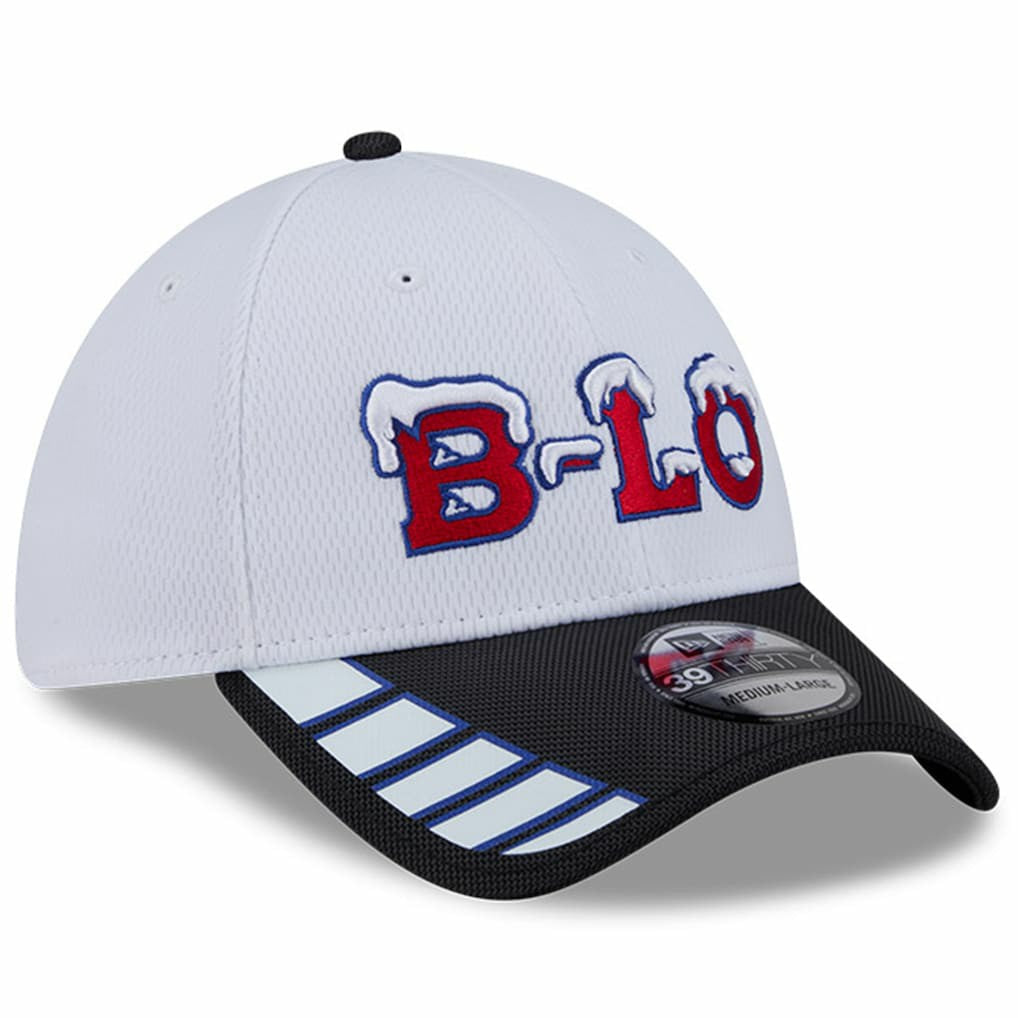 Buffalo Bills New Era 2025 Rivalries Collection Fan Pack 39THIRTY Flex Hat - White outlet