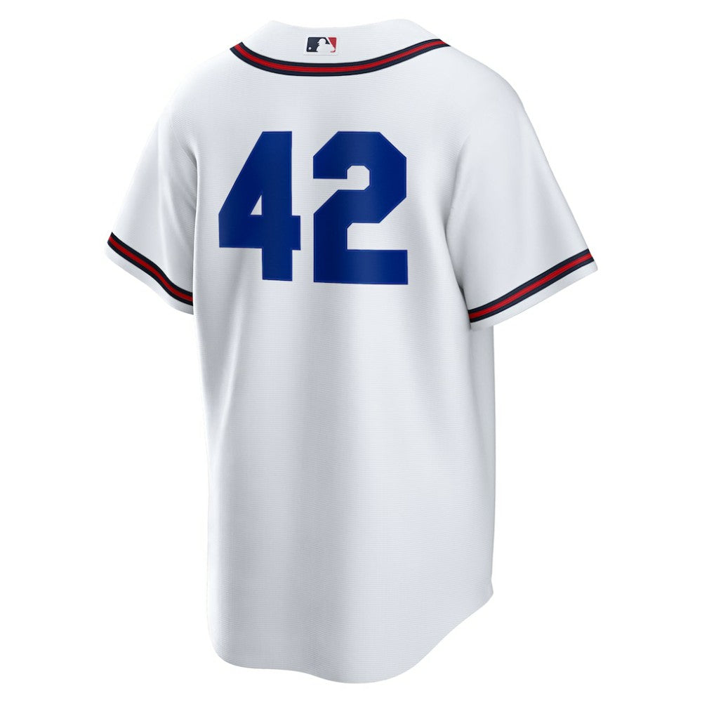Atlanta Braves Home  2025 Jackie Robinson Day Replica Jersey - White | Nike