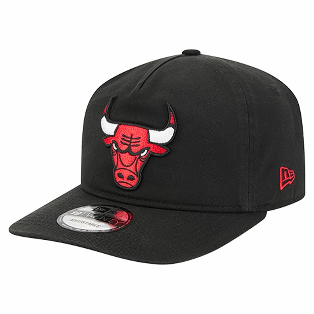 Chicago Bulls Cotton 19TWENTY Adjustable Hat - Black | New Era cheap
