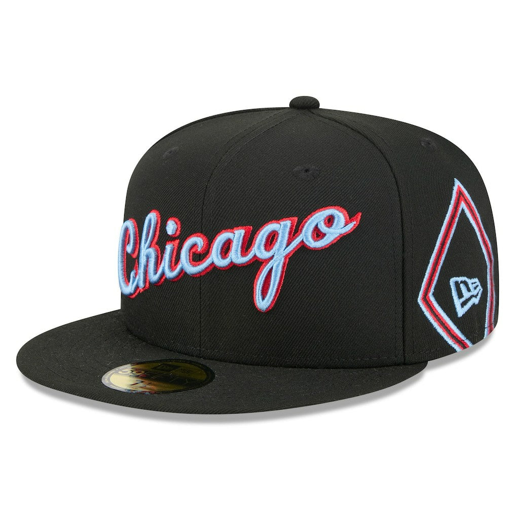 Chicago Bulls 2025/26 City Edition 59FIFTY Fitted Hat - Black | New Era outlet