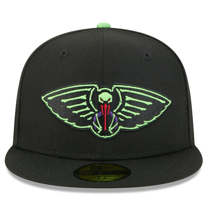 New Orleans Pelicans 2025/26 City Edition 59FIFTY Fitted Hat - Black | New Era shop