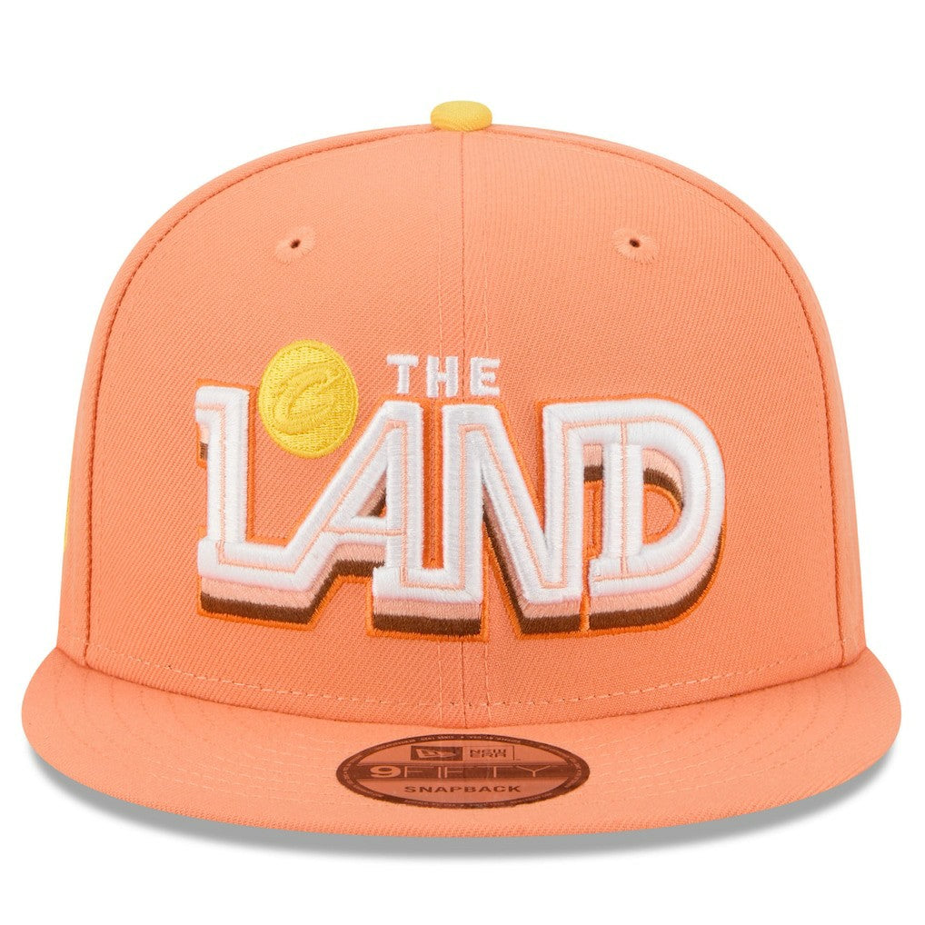 Cleveland Cavaliers 2025/26 City Edition 9FIFTY Snapback Hat - Orange | New Era online
