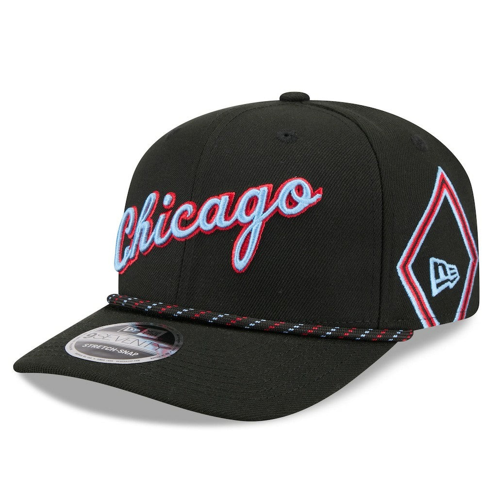 Chicago Bulls 2025/26 City Edition 9SEVENTY Adjustable Hat - Black | New Era discount