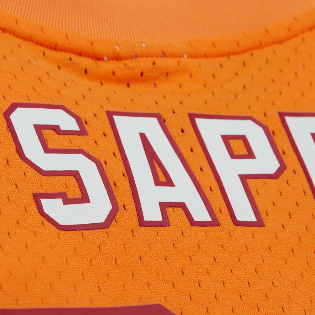 Warren Sapp Tampa Bay Buccaneers Retired Player Name & Number Mesh Top - Orange outlet