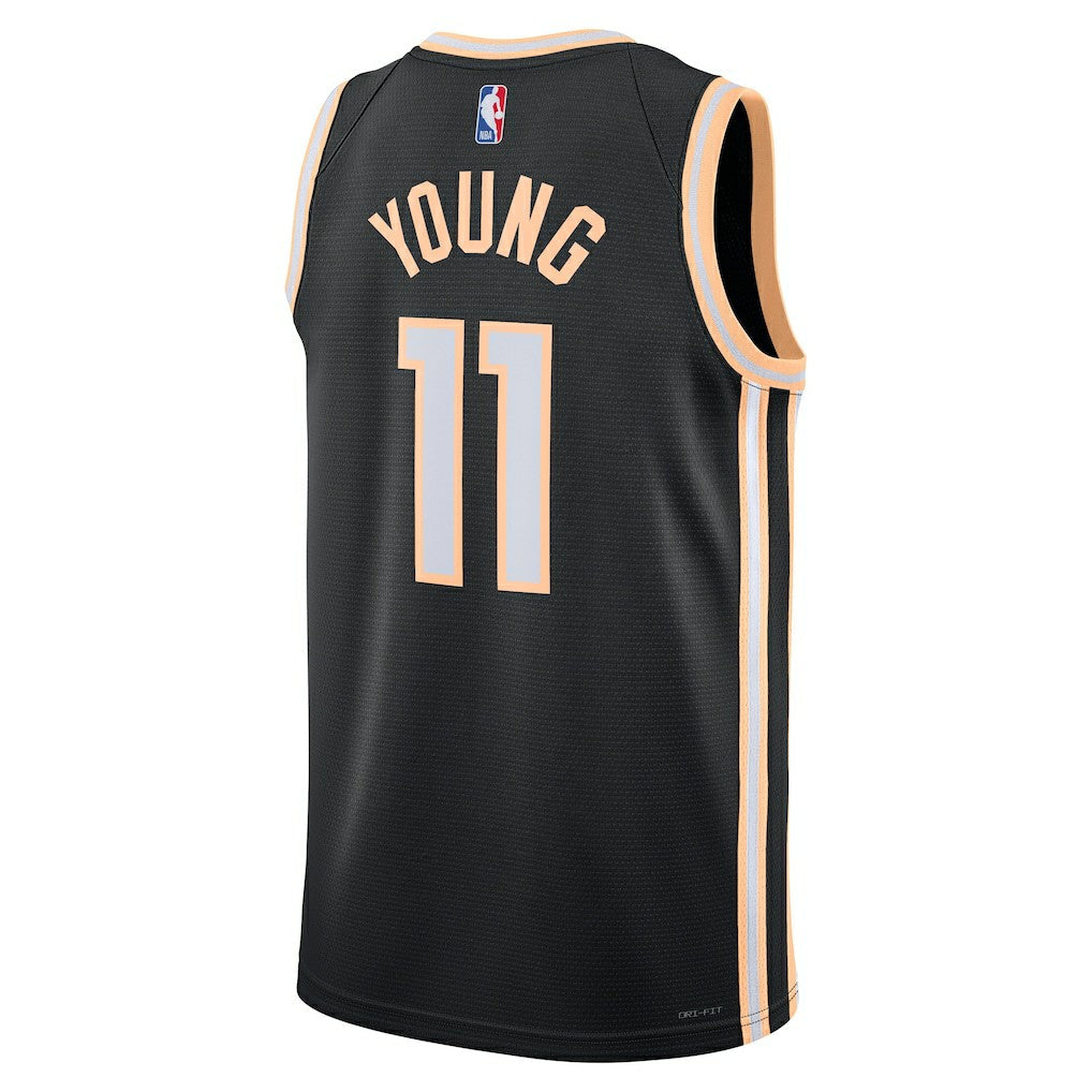 Trae Young Atlanta Hawks Unisex 2025/26 Swingman Jersey - Black - City Edition | Nike shop