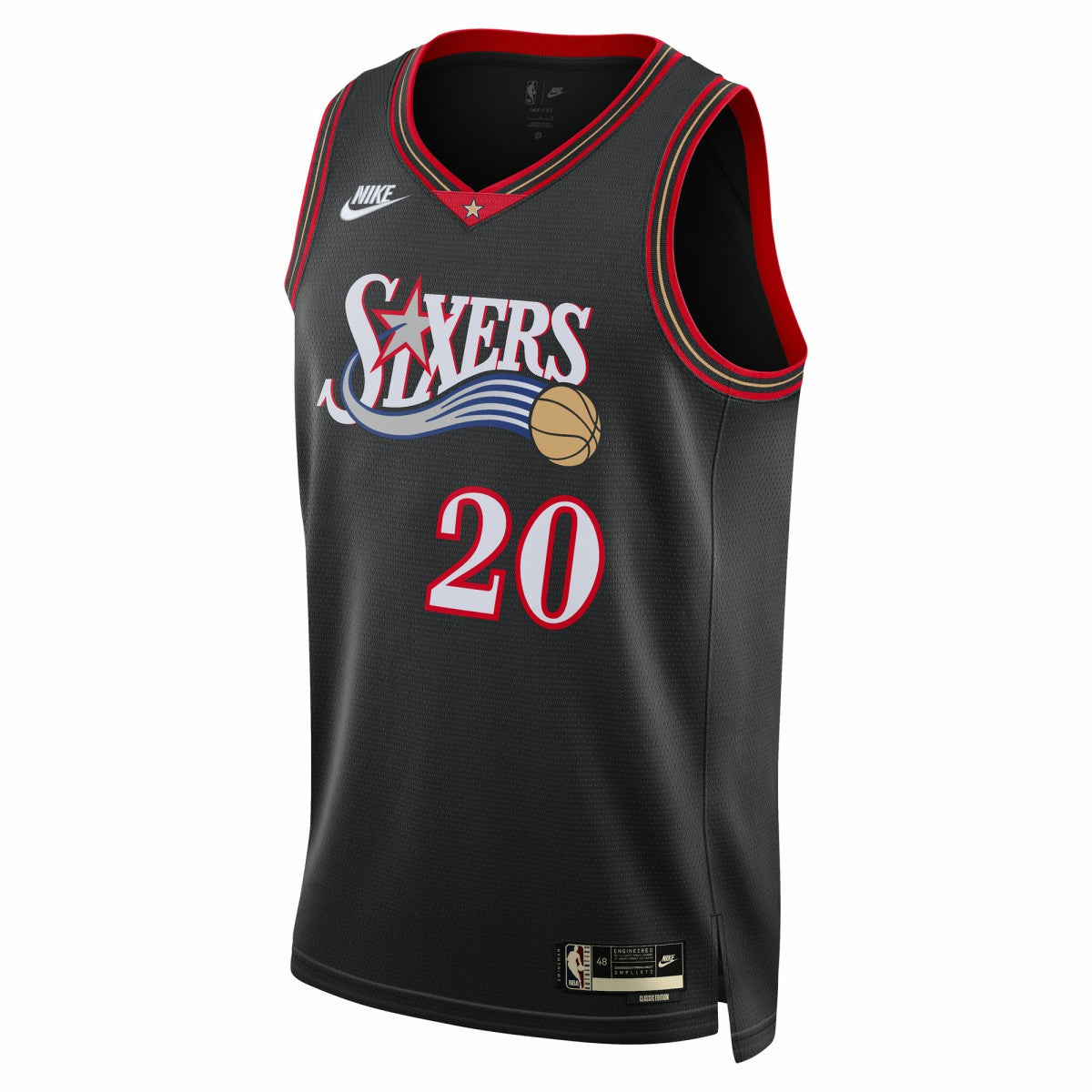 Jared McCain Philadelphia 76ers Unisex Swingman Jersey - Classic Edition - Black | Nike cheap