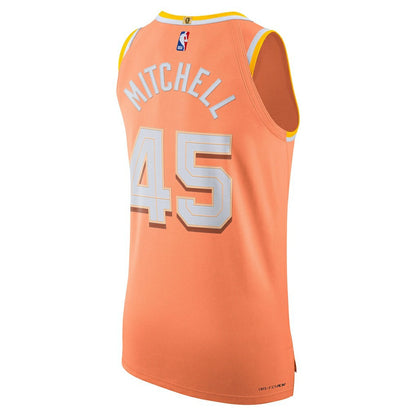Donovan Mitchell Cleveland Cavaliers Unisex 2025/26 Authentic Jersey sale - City Editi- Orange | Nike cheap