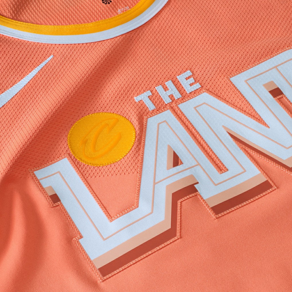 Donovan Mitchell Cleveland Cavaliers Unisex 2025/26 Authentic Jersey sale - City Editi- Orange | Nike cheap