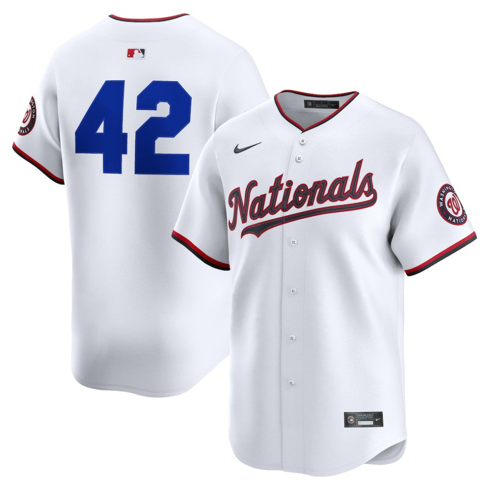 Washington Nationals Home 2025 Jackie Robinson Day Limited Jersey - White | Nike