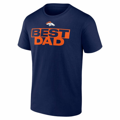 Denver Broncos Greatest Dad T-Shirt - Navy online
