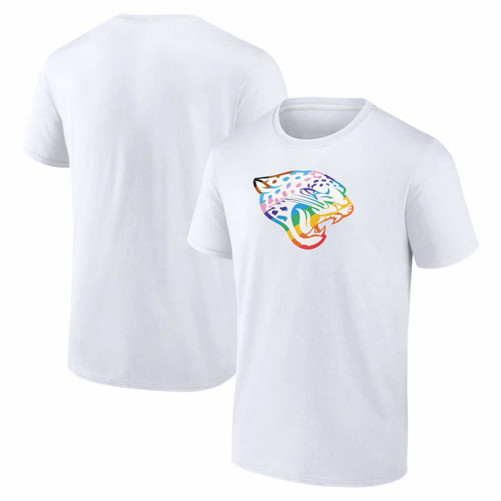 Jacksonville Jaguars Logo Pride T-Shirt - White online