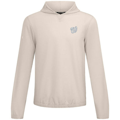 Washington Nationals Levelwear Action Insignia 2.0 Pullover Hoodie - Khaki