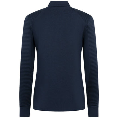 New York Yankees Levelwear Women's Power Insignia 2.0 Quarter-Zip Pullover Top - Navy
