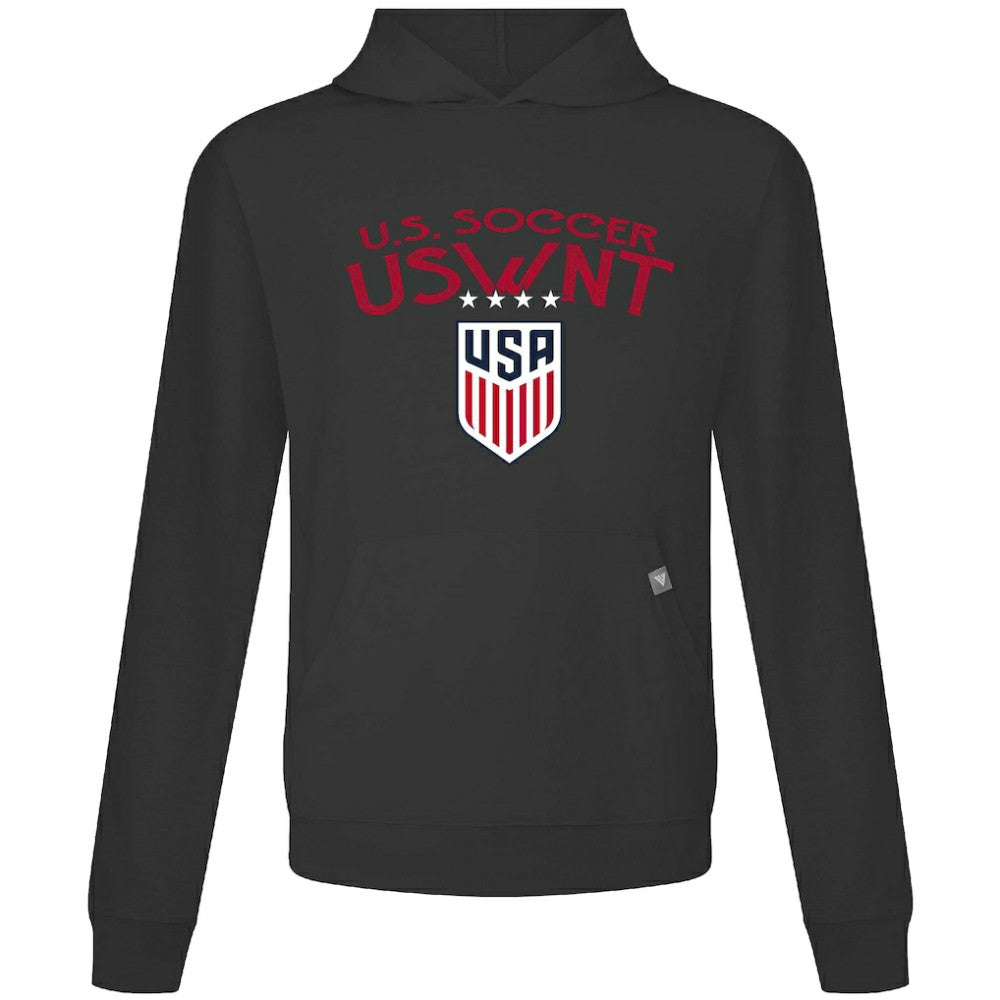 USWNT Levelwear Relay Mission Pullover Hoodie - Black on sale