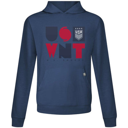 USWNT Levelwear Relay Full On Pullover Hoodie - Navy shop