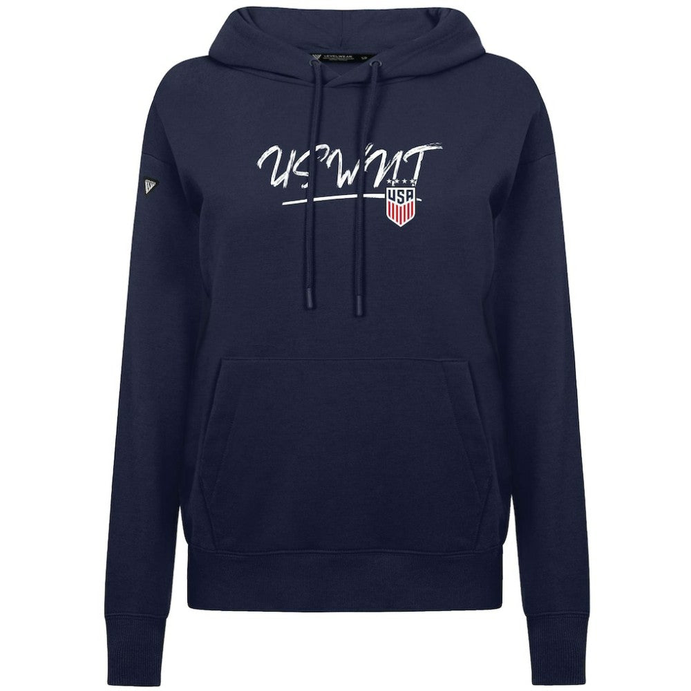 USWNT Levelwear Women's Adorn Express Pullover Hoodie - Navy shop