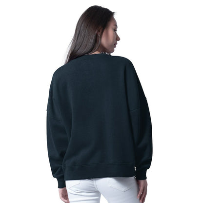 Chicago Bears G-III 4Her by Carl Banks Women's Oversized Feud Sweatshirt - Navy sale