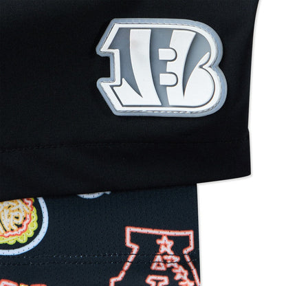 Cincinnati Bengals Chubbies 5.5" Classic Lined Swim Trunks - Black for sale