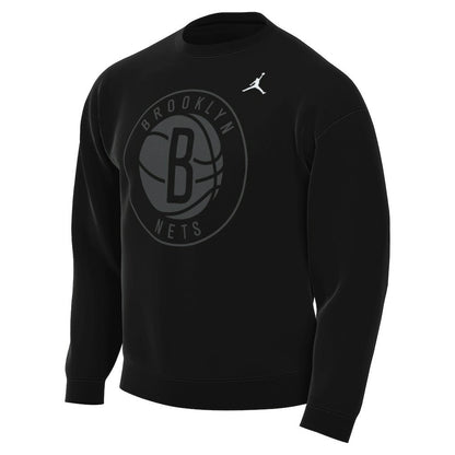 Brooklyn Nets Jordan Brand Statement Edition Sweatshirt - Black shop
