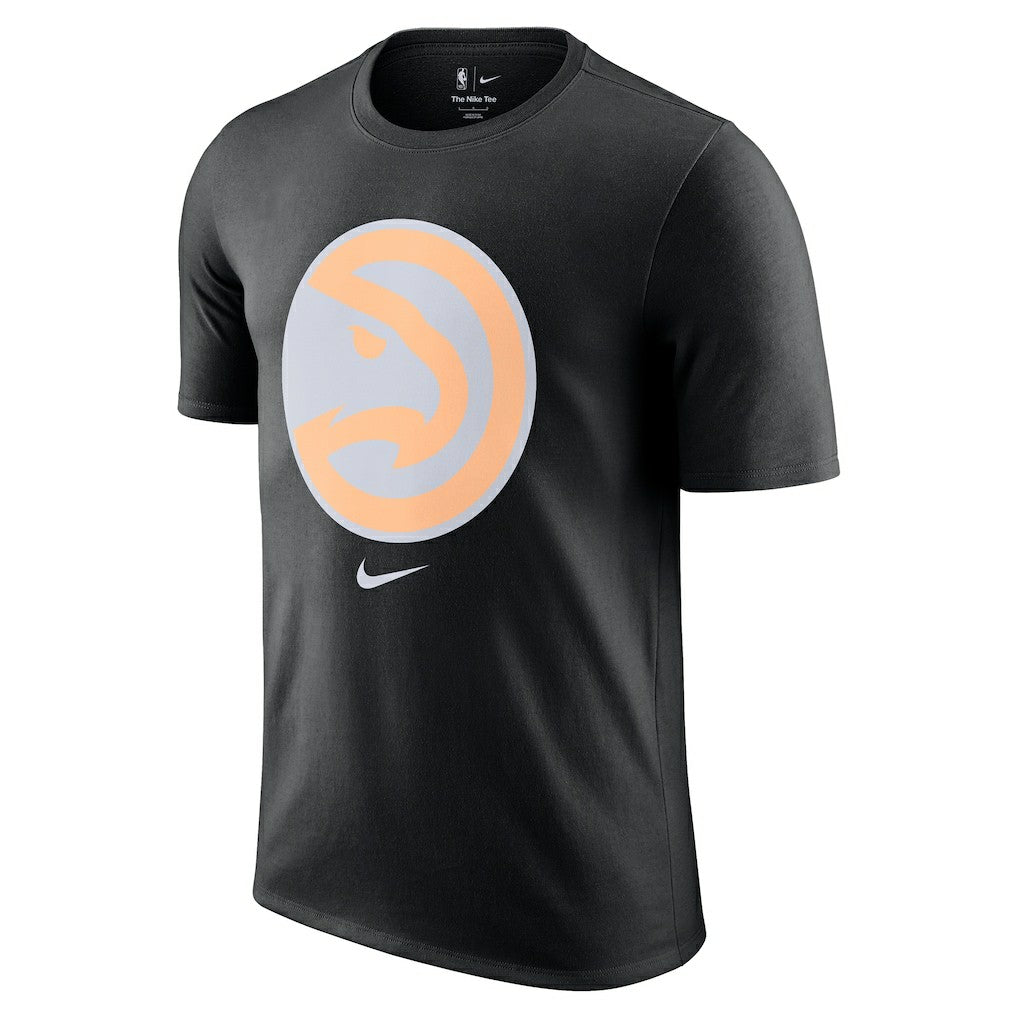 Atlanta Hawks 2025/26 City Edition Remix Essential Logo T-Shirt - Black | Nike sale