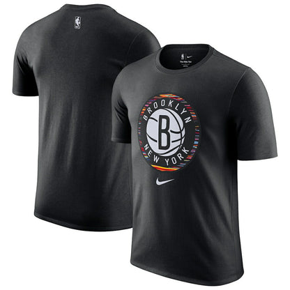 Brooklyn Nets 2025/26 City Edition Remix Essential Logo T-Shirt - Black | Nike online