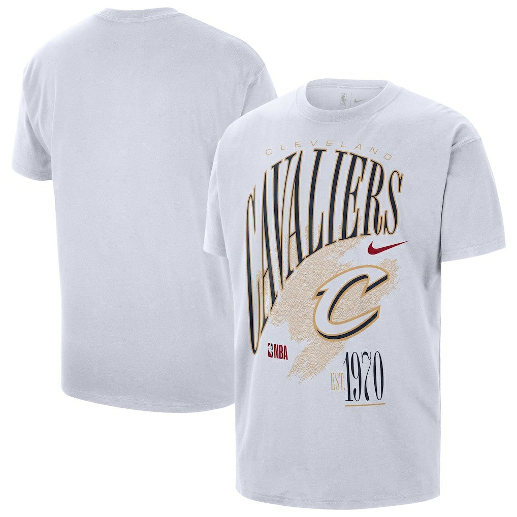 Cleveland Cavaliers Unisex Classic Edition Hardwood Classics Vintage T-Shirt sale - White | Nike on sale