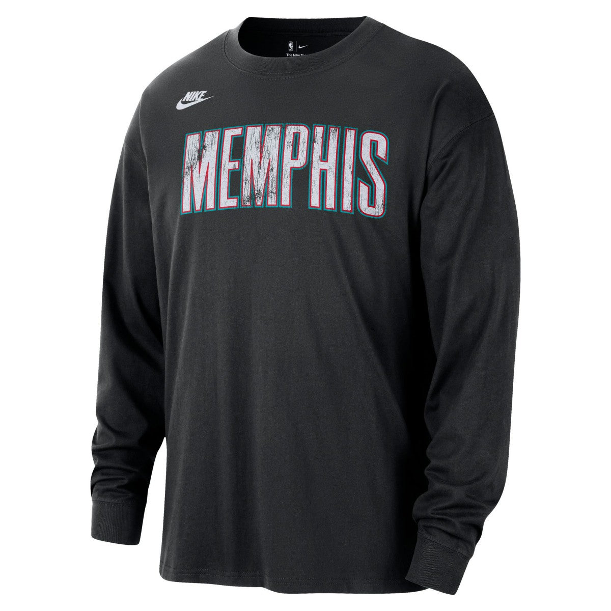 Memphis Grizzlies Unisex Classic Edition Hardwood Classics Essential Logo Long Sleeve T-Shirt - Black | Nike online