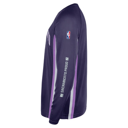 Sacramento Kings 2025/26 City Edition Authentic Pregame Dri-FIT Long Sleeve Shooting T-Shirt - Purple | Nike sale