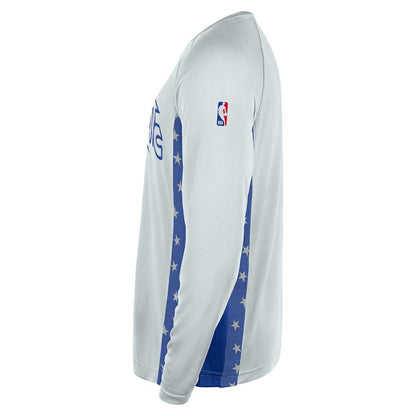 Orlando Magic 2025/26 City Edition Authentic Pregame Dri-FIT Long Sleeve Shooting T-Shirt - Silver | Nike for sale