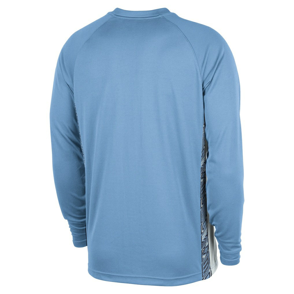 Memphis Grizzlies 2025/26 City Edition Authentic Pregame Dri-FIT Long Sleeve Shooting T-Shirt - Light Blue | Nike outlet