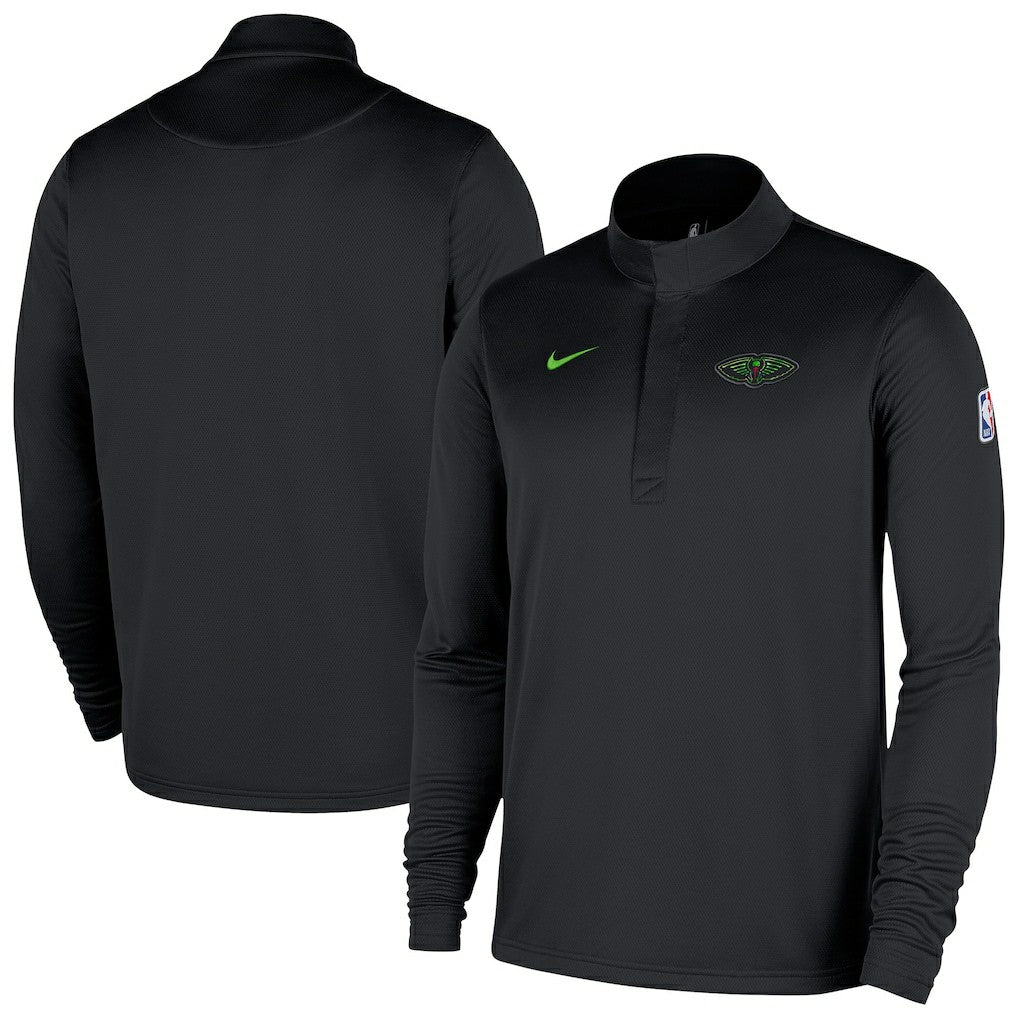 New Orleans Pelicans 2025/26 City Edition Remix Authentic Coaches Dri-FIT Half-Zip Top - Black | Nike online