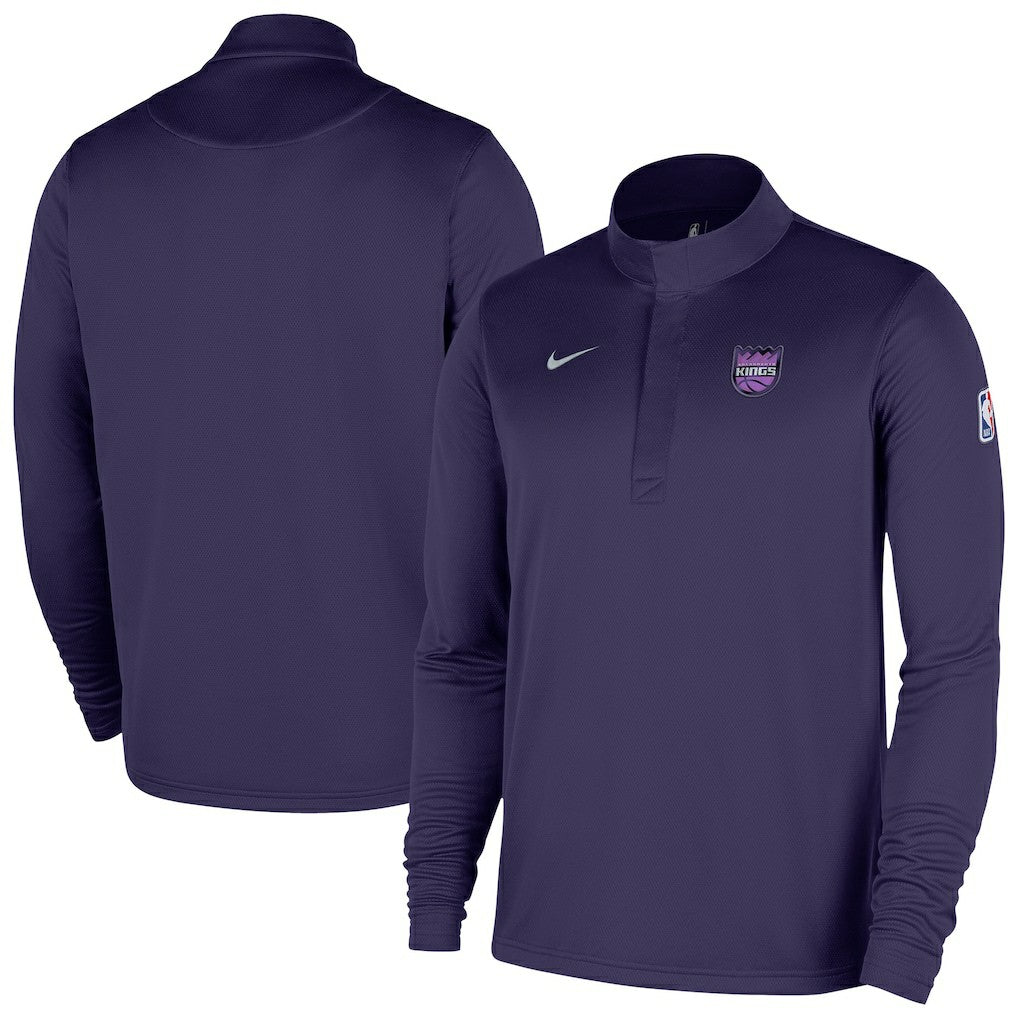 Sacramento Kings 2025/26 City Edition Remix Authentic Coaches Dri-FIT Half-Zip Top sale - Purple | Nike on sale