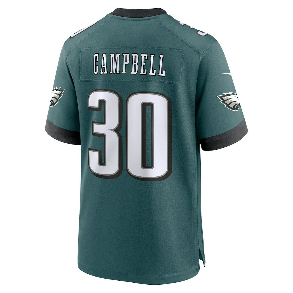 Jihaad Campbell Philadelphia Eagles 2025 NFL Draft First Round Pick Game Jersey - Green | Nike online