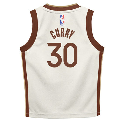 Stephen Curry Golden State Warriors Preschool 2025/26 City Edition Swingman Jersey sale - Tan | Nike for sale