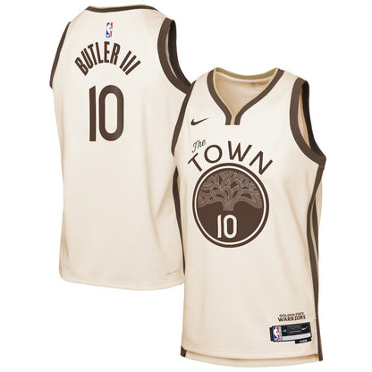 Jimmy Butler III Golden State Warriors Youth 2025/26 City Edition Swingman Jersey sale - Tan | Nike sale