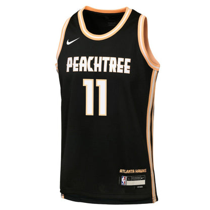 Trae Young Atlanta Hawks Youth 2025/26 City Edition Swingman Jersey - Black | Nike on sale