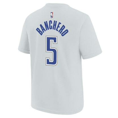 Paolo Banchero Orlando Magic Youth 2025/26 City Edition Name & Number T-Shirt - Silver | Nike cheap
